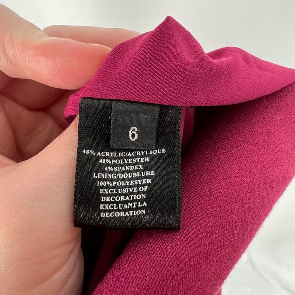 Robert Rodriguez Sheath Cocktail Midi Dress Sleeveless Pencil Wedding Guest - 6 - Picture 6 of 7